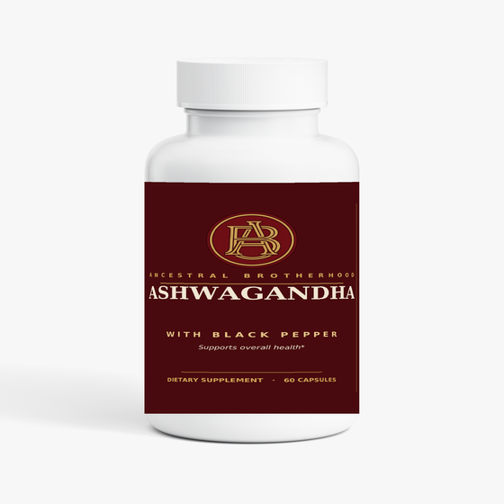 Ashwagandha with Black Pepper bottle