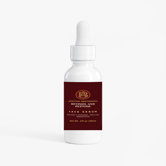 Retinol & Peptide Face Serum bottle