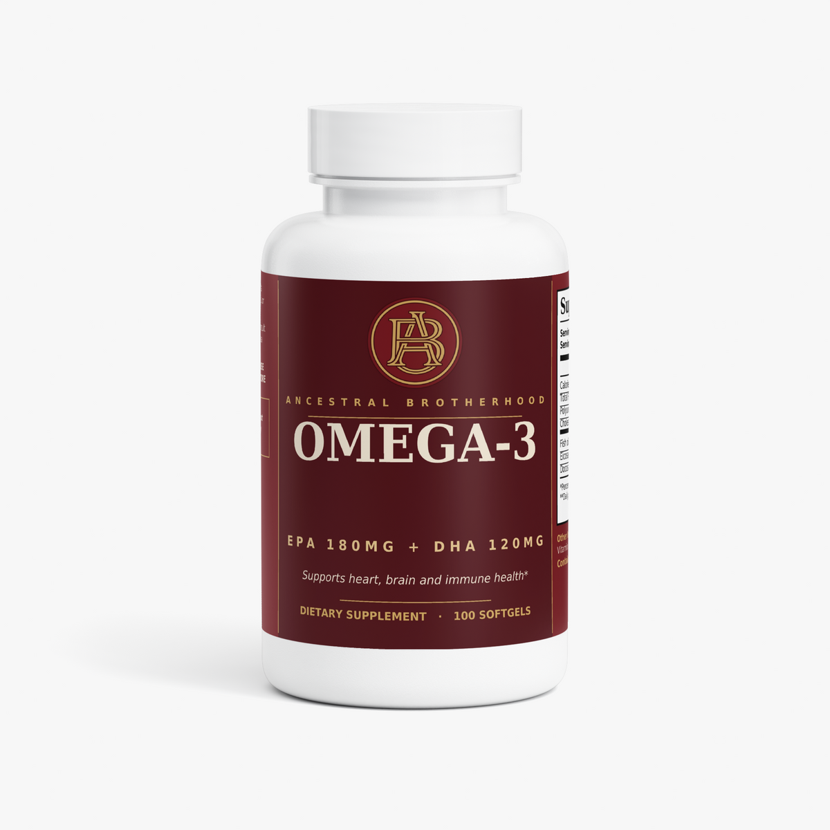 Omega-3 EPA 180mg + DHA 120mg