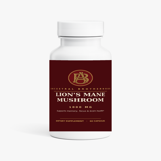 Lion's Mane Mushroom bottle