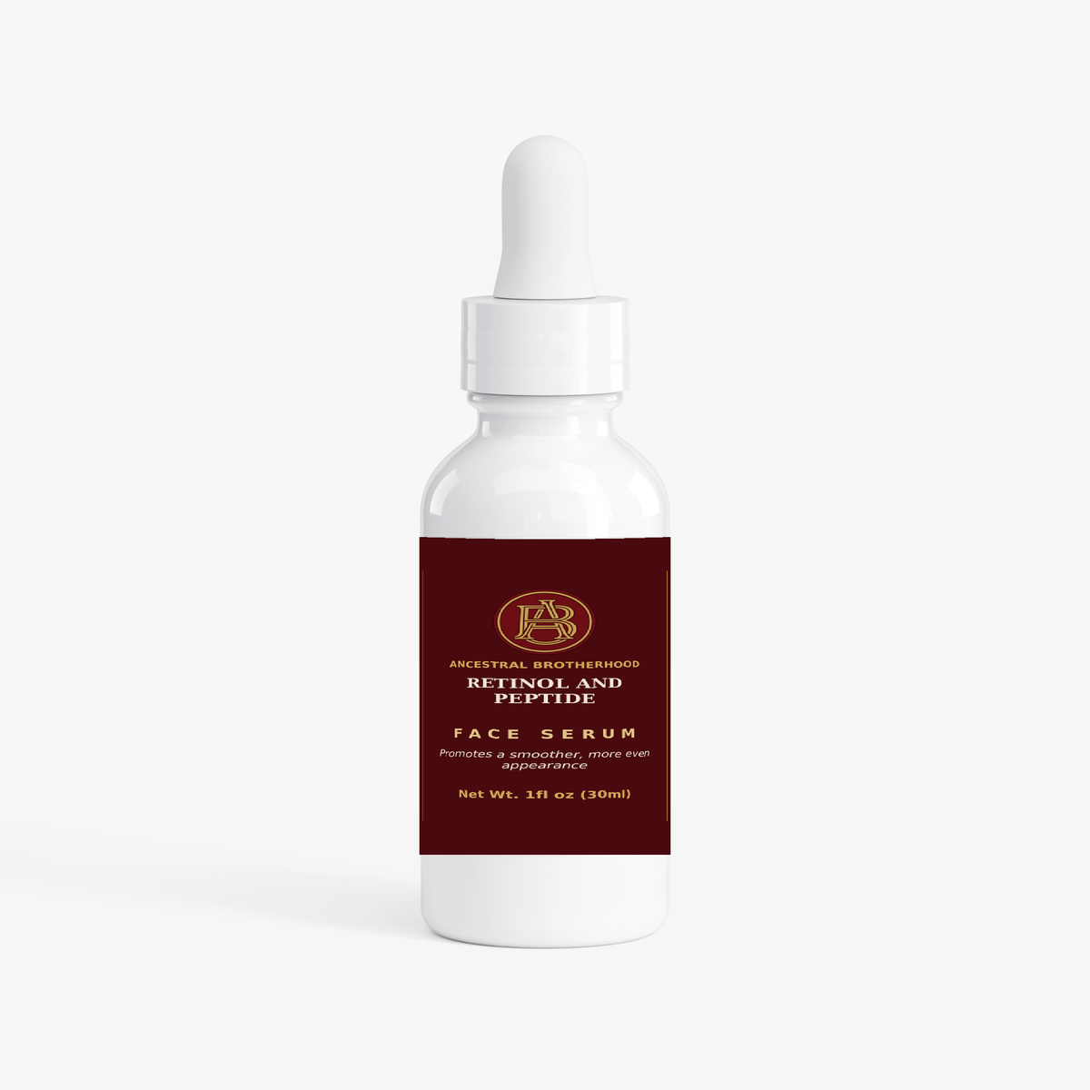Retinol & Peptide Face Serum bottle